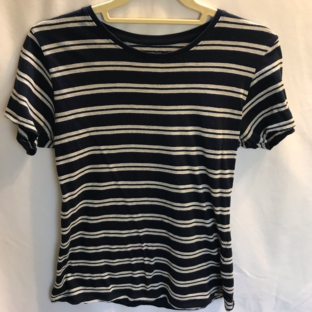 Striped short-sleeve tee